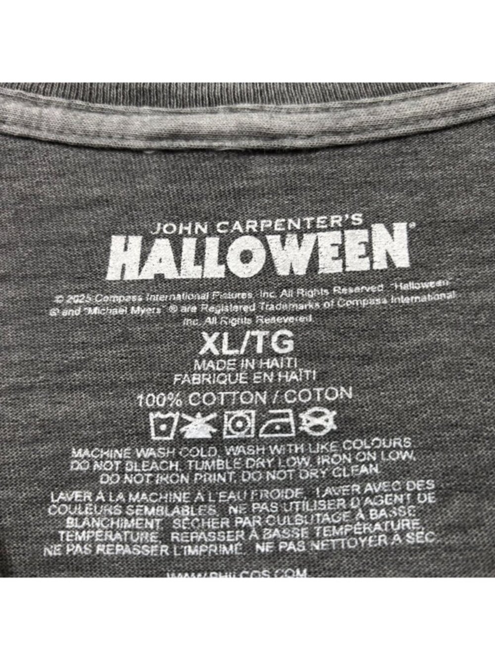 John Carpenter's Halloween “The Night He Came Home” T-Shirt Size Extra Large - Picture 4 of 4